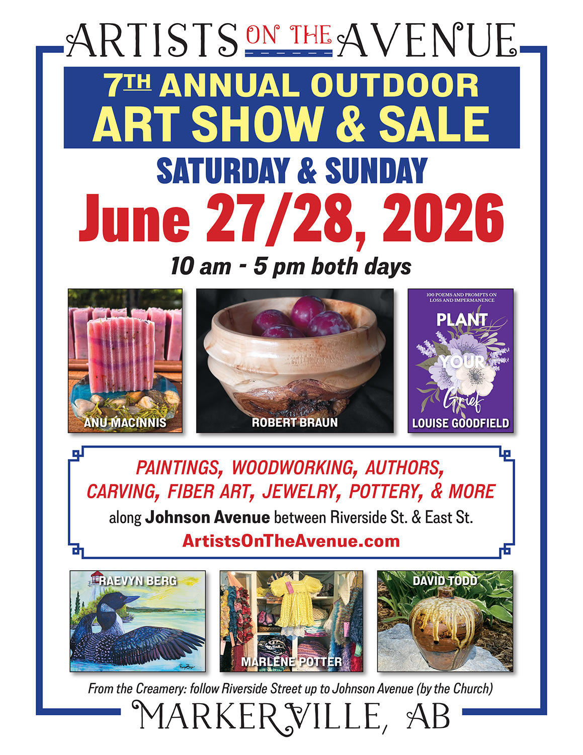 7th Annual Art Show and Sale on June 27 and 28, 2026